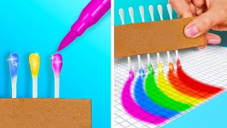 Genius Painting Techniques for Beginners Paint amp Draw Like a Pro by 123 GO Like [upl. by Hock]