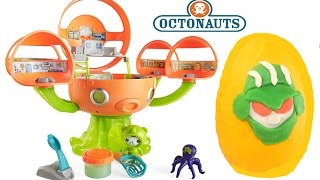 OCTONAUTS TOYS SEA SLIMED OCTOPOD PLAYSET OCTOPUS RESCUE TRANSFORMERS BOTS SURPRISE EGGS BOULDER [upl. by Leitao496]