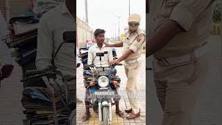 रोजी रोटी कमाओ मगर सुरक्षित हो कर।।trafficawarenes roadsafety ayodhya helmet feriwala shorts [upl. by Chew381]