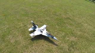 Freewing F16 V3 70mm Flt 8 Beautiful Love flying this jet [upl. by Yasmeen]