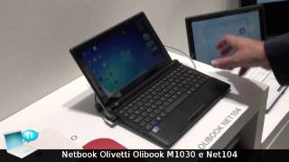 Olivetti Olibook Net104 e M1030 [upl. by Hctub]