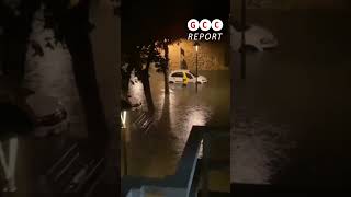 Flooding in the city of Tarragona Spain Catalonia November 4 2024 [upl. by Hanoy800]