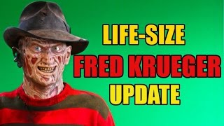 Cosplay Chris Creates Lifesize Fred Krueger Update [upl. by Machutte]