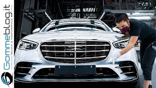 Mercedes MANUFACTURING Process 🚘 Car Factory Assembly Line [upl. by Remoh]