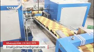 Fully Automatic DTY Textile Paper Tube Making MachineCutting Curling Finishing [upl. by Assenav622]