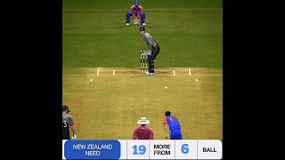 New Zealand Needs 19 Run In 6 Ball Again Indian last Over Drama Trillar  Real Cricket 24 short [upl. by Sixel]