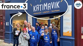 France 3  Reportage sur Katimavik le restaurant solidaire de LArche à Lyon [upl. by Micheline543]