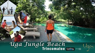 Uga Jungle Beach Trincomalee  Luxury Suite Sri Lanka 🇱🇰 [upl. by Stelu763]