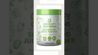 Greenify Organic Greens Juice Superfood Powder [upl. by Eyoj703]