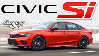 PERFECT CIVIC 2022 Honda Civic Si Car Review [upl. by Milla]