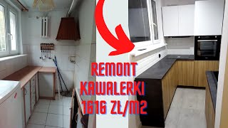 Remont Kawalerki 26m2 zdjęcia przed i po oraz koszty [upl. by Gernhard]