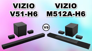 Vizio V Series V51H6 vs Vizio M Series M512aH6 Comparison [upl. by Reivaxe]