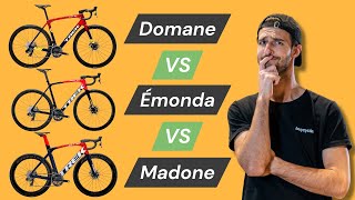 Trek Domane Vs Emonda Vs Madone  Which Trek Road Bike Is Best For You [upl. by Quartet]