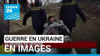 EN IMAGES  les dernières heures de la guerre en Ukraine • FRANCE 24 [upl. by Sueddaht945]