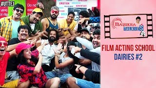 Mayukha Talkies Film Acting School Dairies  Students about Uttej and Mayukha Acting School [upl. by Citron]