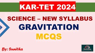 KARTET 2024 SCIENCE  GRAVITATION MCQS [upl. by Mitchiner]