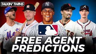 2025 MLB Free Agent Predictions  Top 25 [upl. by Lesig65]