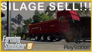 SELLING SILAGE WO BGA  Farming Simulator 19 PS4  FS19 Tutorials [upl. by Dixie]