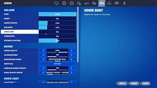 How to Change Audio Volume Level in Fortnite [upl. by Heimlich]