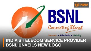 Indias telecom service provider BSNL unveils new logo [upl. by Iht35]