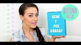 Acné y Piel Grasa Rutina facial  Sorteo Vichy CERRADO  Esbatt [upl. by Adiam]