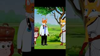 মিচকে শিয়াল এখন ডক্টর Fairy Tales Fox Cartoon  Rupkothar Bangla Golpo  Thakumar Jhuli shorts [upl. by Laryssa]