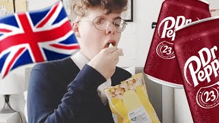 rp polite well dressed british boy binge eats a bag of popcorn dr pepper 🇬🇧❤️✨️ read desc [upl. by Asirram]