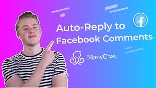 Auto Reply to Facebook Comments  ManyChat Growth Tool Tutorial [upl. by Genesa107]