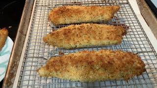 Crispy Panko Crusted Tilapia simple delicious crunchy weeknight dinner 🍽 [upl. by Doty]