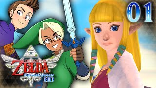 The Beginning  Zelda Skyward Sword HD Part 1 Zeltik amp ZeldaMaster [upl. by Kasevich]