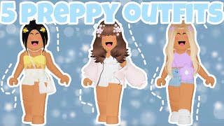 5 Preppy Outfit Codes for Bloxburg  SiimplyDiiana [upl. by Neve631]