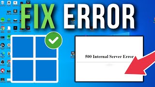 How To Fix 500 Internal Server Error  Full Tutorial [upl. by Alur]