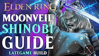 Elden Ring Moonveil Katana Build Guide  How to Build a Moonveil Shinobi Level 100 Guide [upl. by Sucramaj958]