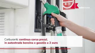 Carburanti continua il rialzo dei prezzi [upl. by Nasya]