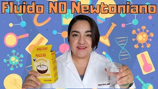 👩🏻‍🔬CIENCIA PARA NIÑOS FLUIDO NO NEWTONIANO👨🏻‍🔬 [upl. by Atinra]