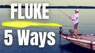 5 WAYS To FISH a FLUKE Soft Jerkbaits Are The BEST [upl. by Bagger805]