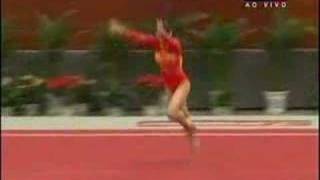 Cheng Fei 2008 World Cup Tianjin Finals FX [upl. by Tsan]