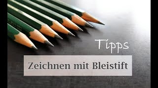 ZEICHNEN LERNEN 2024  Zeichnen mit Bleistift Tipps für Anfänger  how to use graphite pencils [upl. by Yeltnarb605]