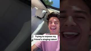 Brent Rivera  Lexi Hensler  Funny Moment  Secret Singing Talent 🤫 [upl. by Anitra]