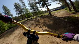 Levi Bike Park DAY2 Santas Cabin [upl. by Herrod]