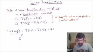 Linear Transformations [upl. by Whitaker437]