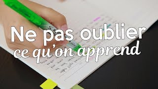 NE PAS OUBLIER CE QUON APPREND [upl. by Jamill789]