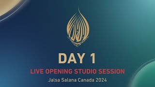 Morning LIVE studio session  Jalsa Salana Canada 2024  Day 1 [upl. by Slaby260]