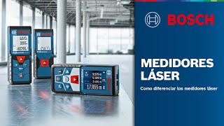 Medidores Bosch  Como diferenciar los medidores láser [upl. by Sremmus]