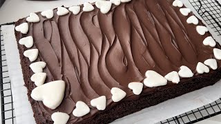 THE BEST CHOCOLATE SHEET CAKE EVER [upl. by Terence202]