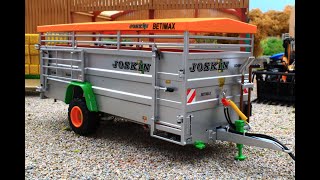 UH6619 Universal Hobbies Joskin Betimax RDS G 6000 Livestock Trailer [upl. by Joao]