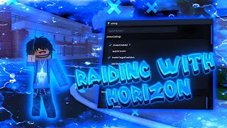 Raiding with the best FREE External In Dahood horizon Silent Aim [upl. by Johannessen]