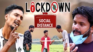 Lockdown vs Social Distance  Funny Video  Behuda Boys  2021 [upl. by Hgielsa]