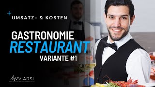 Finanzplan für eine Gastronomie Umsatz und Kostenplanung  AVVIARSI GmbH [upl. by Saunder]