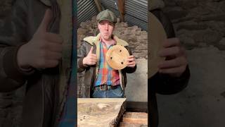 “Handmade” Stool ireland woodwork furniture handtools craft powertools stool [upl. by Nojram761]